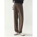 Men's Clothing Men's Trendy Loose Straight Wide Leg Trousers Versatile Handsome Casual Suit Trousers_viptrois.com