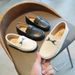 Kid's Clothing Boys And Girls' Moccasins Summer New Fashion Metal Buckle Shoes Soft Bottom Round Toe Slip-on Sports Shoes For Children_viptrois.com