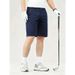 Men's Clothing Men's Solid Color Casual Shorts Quick Drying Thin Candy Color Business Golf Sports Five Point Pants_viptrois.com