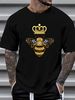 Queen Bee Shirt, Honey Bee Shirt, Bug Shirt, Vintage T-Shirt Unisex T-shirt Streetwear Stretched Breathable Soft Homme Casual Slightly Graphic_viptrois.com