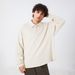 Textured Jacquard Lapel Sweatshirt Men's Autumn New Loose Retro Old Money Style Long Sleeved Polo Pullover Top_viptrois.com
