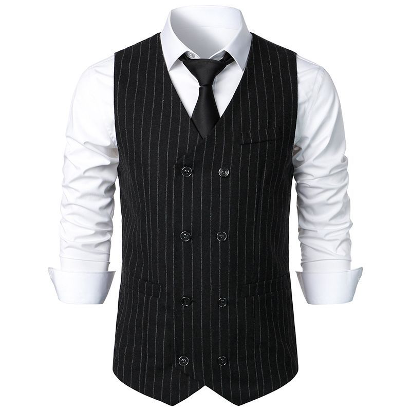 Men's British Style Retro Suit Vest Casual Business Vest_viptrois.com