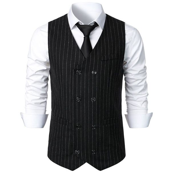 Men's British Style Retro Suit Vest Casual Business Vest_viptrois.com