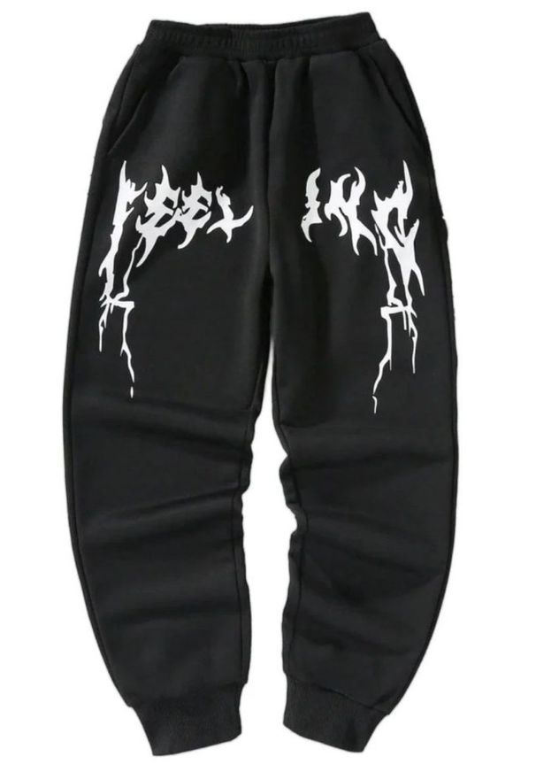 Men's Clothing Men's Spring And Autumn Suits Fashion Trend Leisure Sports 3d Sweatpants Trousers Fitness Pants_viptrois.com