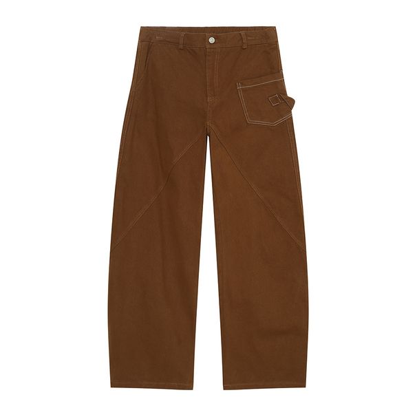 Nordmann MTLCLOTHES Men's Clothing|Autumn New French Style High-End Deconstructed Patchwork Solid Color Padded Shoulder Denim Set_viptrois.com