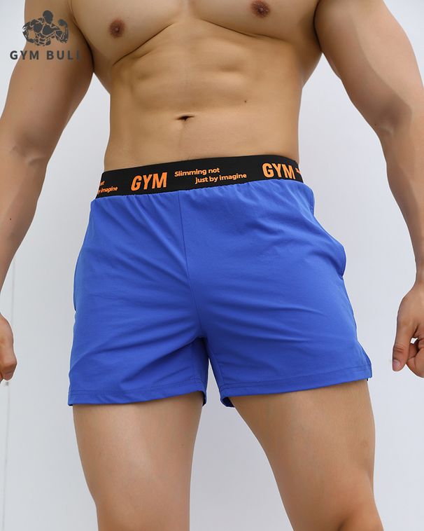 Men's Clothing Sports Shorts Summer Thin Loose Elastic Ice Silk Breathable Running Training Fitness Three Quarter Pants_viptrois.com