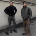 Men's Waterproof Quilted Jacket - Retro Workwear Style With Stand Collar, Thickened Polyester-Cotton Blend For Outdoor & Casual Wear_viptrois.com