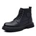 European Warm Series 2025 New High-top Thick-soled British Style Trendy Martin Men's Warm Fleece-lined Work Boots_viptrois.com