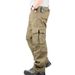 Men's Clothing Thick Webbing Trousers Casual Pants Cotton Loose Plus Size Oversized Overalls Men's Pants Comfortable_viptrois.com