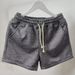 Men's Clothing New Style Trend Solid Color Casual Loose Shorts Boys Sports Pants Simple Pants_viptrois.com