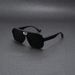 Retro Double Beam Pilot Polarized Sunglasses I Internet Celebrity Street Shooting Sunglasses Anti Ultraviolet Men And Women All Match T1384_viptrois.com