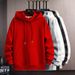 Men's Hooded Sweatshirt Long Sleeve Casual Pullover Comfortable Streetwear For Men Youth Fashion Autumn Spring_viptrois.com
