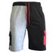 Men's Athletic Shorts 5-Inch Inseam Basketball Running Workout Gym Shorts With Drawstring Pockets Breathable Fabric Blend_viptrois.com