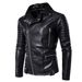 Men's Clothing New Men's Motorcycle Leather Jacket Multi zipper Men's Leather Jacket 1800 B003_viptrois.com