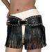 Bohemian Western Fringe Belt - Handcrafted Adjustable Cowgirl Waistband For Hippie & Y2K Fashion_viptrois.com