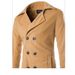 Loom Loom New Export Clothing Wholesale Men's Slim Woolen Jacket Fashionable Mid-Length Double-Breasted Trench Coat_viptrois.com