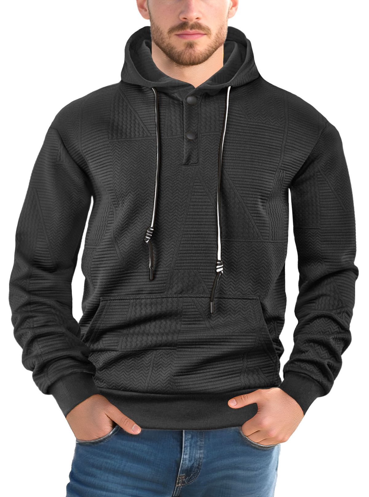 Cross-border European American Spring And Autumn New Pullover Solid Color Casual Sports Loose Trendy Long-sleeve_viptrois.com