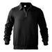 Men's Clothing heavy autumn sweater jacquard long sleeved lapel half zip men's top_viptrois.com