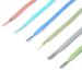 Shoe Accessories cloth shoes, sports shoes, basketball shoes, suitable for thickened colorful flat fluorescent luminous shoelaces_viptrois.com