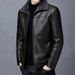 Autumn And Winter Styles With Plush And Thick Leather Jacket, High Collar For Warmth And Fashion, Versatile For Daily Use_viptrois.com