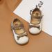 2025 Girls Shoes Small Leather Shoes Summer New Korean Princess Shoes Little Girls Western Style Children's White Single Shoes_viptrois.com