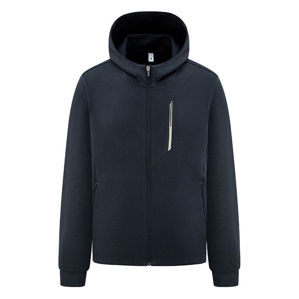 Unisex Performance Hooded Jacket – 360g Breathable Nylon Zip-Up For Gym & Running | Lightweight Athletic Windbreaker (M-5XL, Couples Matching)_viptrois.com