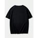 ROMWE MEN Street Life Hombres Camiseta Impresa Con Diseño De Auto_viptrois.com