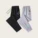 Men's Casual Cotton Cargo Pants - Slim Fit,Breathable & Comfortable Military Camouflage Print, Elastic Waist With Drawstring, Lightweight For Summer_viptrois.com