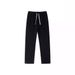 Men's Clothing Fashion Brand 390g Sports Casual Solid Color Straight Pants Loose Versatile Couple Sweatpants Drape Trousers_viptrois.com