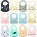 Silicone Babi Bib Waterproof Saliva Dripping Banana Bibs Cartoon Newborn Feeding Soft Edible Aprons Baby Adjustable Burp Scarf_viptrois.com