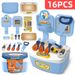 Cross Border Children's Pretend Kitchen Toy Set Educational Doctor Storage Box Boy Girl Toy Gift_viptrois.com
