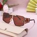Steam Punk Style Sunglasses For Women, High End Large Frame Sunglasses For Men, Full Frame Integrated Sunglasses_viptrois.com