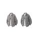 Autumn And Winter New Plaid Casual Business Jacket Top_viptrois.com