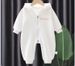 Newborn Baby Spring And Autumn Long Sleeved Sweatshirt With Bear Hood, Cute And Super Cute One Piece Romper, Outdoor Clothes And Crawling Clothes_viptrois.com