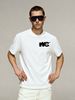European Fashion Trendy Brand Light Luxury Men's Short Internet Celebrity Niche Hot NYC Letter High-end Round Neck Half Sleeve T-shirt_viptrois.com
