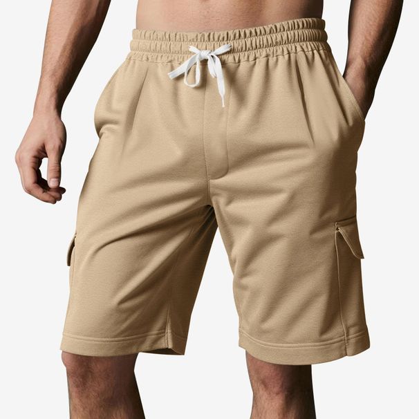 Men's Clothing Men's Sports Five Point Shorts Style Breathable Loose Fit For Summer Suitable For Squatting Jogging Casual Wear Multi Pocket Cargo_viptrois.com