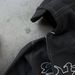 Men's Clothing Hooded Sweatshirt Unisex Hooded Streetwear Sweatshirt - Oversized Hip-Hop Style With Patchwork Design, Black, S/M/L/XL_viptrois.com