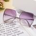 New Fashion Square Frame Polarized Sunglasses Women Personality High End Sunscreen Sunglasses Women_viptrois.com