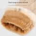 Women's Gloves German Velvet Gloves Autumn And Winter Warm Cycling Korean Style Plus Velvet Thickened Cold And Windproof Touch Screen Suede Students_viptrois.com