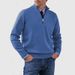 Autumn And Winter Men's Clothing In Europe And America, Large-sized Knitted Sweaters, Zipper Woolen Sweaters, Warm Base Layer Sweaters_viptrois.com