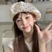 Sweet Colorful Polka Dot Beret, Children's Spring Summer Academic Style, Sweet And Versatile, Showing Off Face, Small_viptrois.com