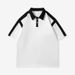 Men's Clothing POLO Shirt Summer Loose Lapel Casual Men's Short Sleeved Trendy Brand Color Matching Heavyweight Men's T Shirt Top POLO Shirt_viptrois.com