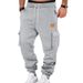 Men's Clothing New Men's Autumn And Winter Sports Casual Trousers Men's Sports Multi Pocket Overalls Sweatpants Men_viptrois.com