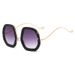 Men's Sunglasses Fashion Trend High Quality Diamond Studded Sunglasses Polygonal Anti Ultraviolet Glasses_viptrois.com