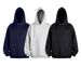 Men's Hooded Sweatshirt Winter Casual Pullover Fleece Lined Big & Tall Solid Color Streetwear Hoodie_viptrois.com