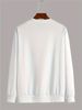 Men's Loose Casual Fashionable Spider Pattern Printed Round Neck Long Sleeved Sweatshirt Suitable For Autumn And Winter Wear_viptrois.com