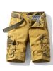 Camouflage Pants - New Men's Style Work Pants - Men's Loose Summer Washed Work Shorts_viptrois.com