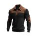 "Stylish Knit Sweater With Embroidered Collar - Casual & Office Wear For Autumn & Winter"_viptrois.com