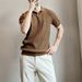 Men's Slim-Fit Ice Silk Polo Shirt – Breathable Short-Sleeve Business Casual Top (M-3XL, Moisture-Wicking, Lightweight, Machine Washable)_viptrois.com