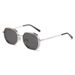 Men's Sunglasses Personalized New Retro Round Frame Metal Fashion Women's Sunglasses Trendy Gradient Lenses Versatile Simple Sunglasses_viptrois.com